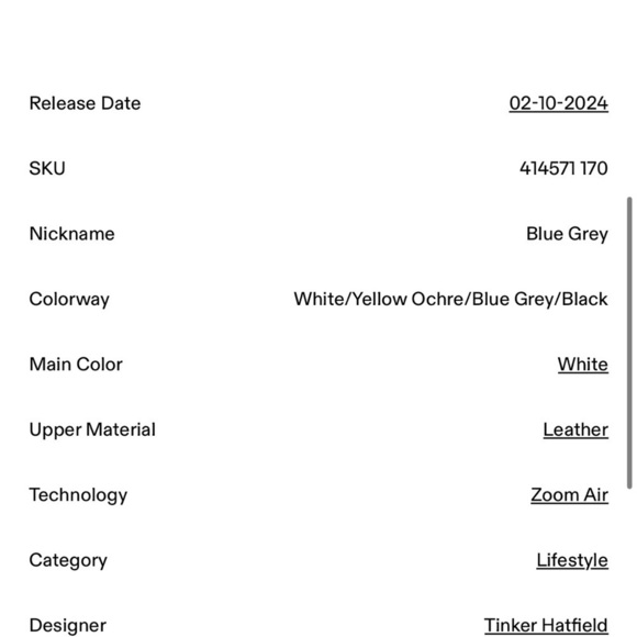 Air Jordan 13 Retro Blue/Grey 6Y - Picture 14 of 16